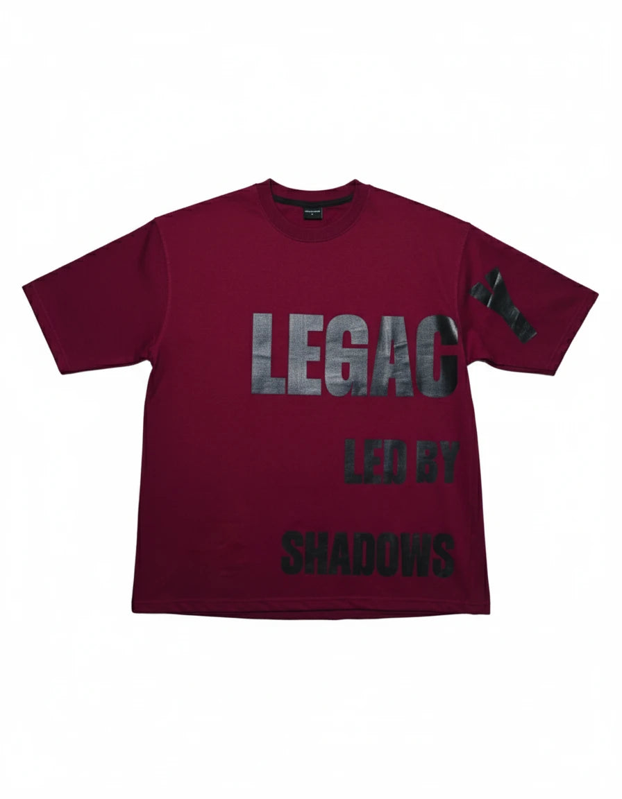 LOYL LEGACY Wine Maroon Tee